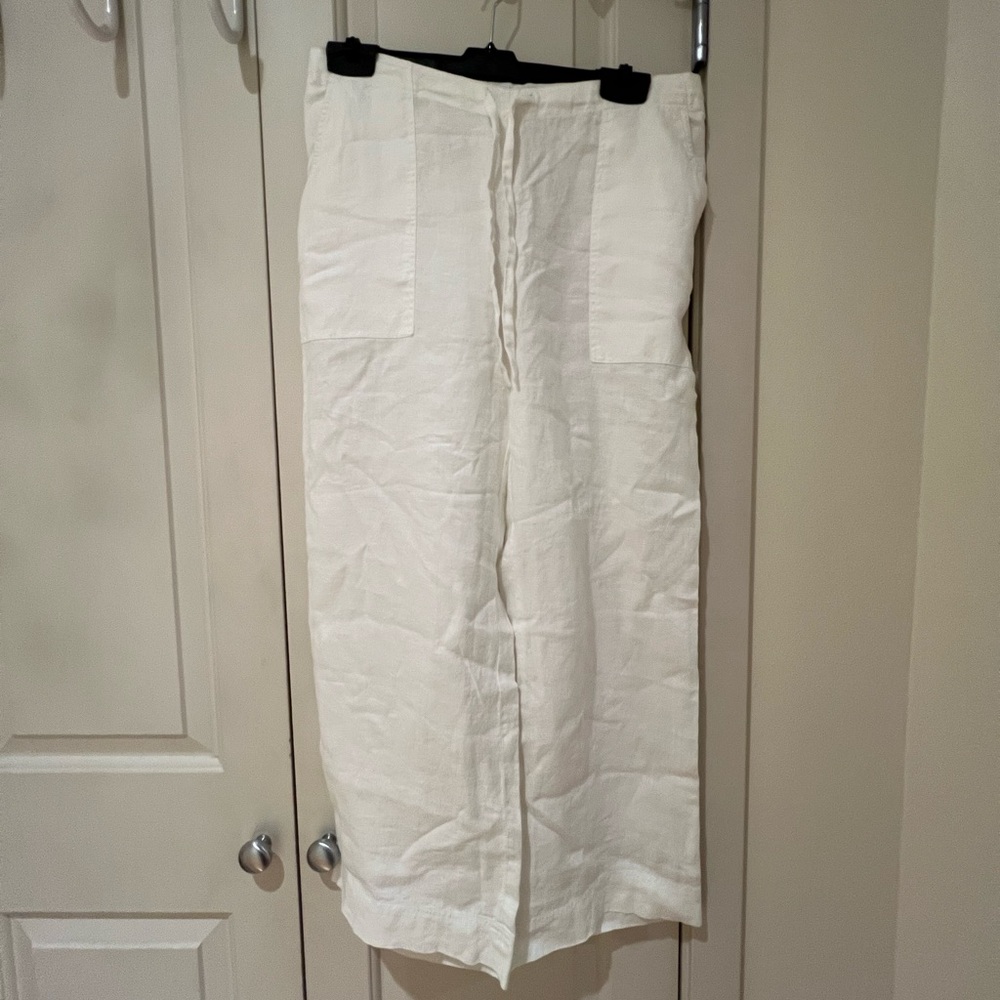 Everlane low rise linen pants in size 6 - never worn